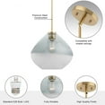 thumbnail image 5 of Brio Lighting  Phoebe Glass Mini Pendant Light - Gold, 5 of 8