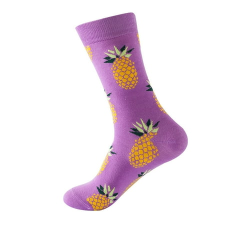 

Yinguo Street Fruit Collection Patterned Socks For Men And Women