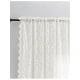 thumbnail image 4 of Nvzi Cortinas transparentes con textura, paneles transparentes que aportan privacidad,sala de estar, patio, puerta de vidrio (2 piezas, 78,74 x 55,12 pulgadas, A01), 4 of 5