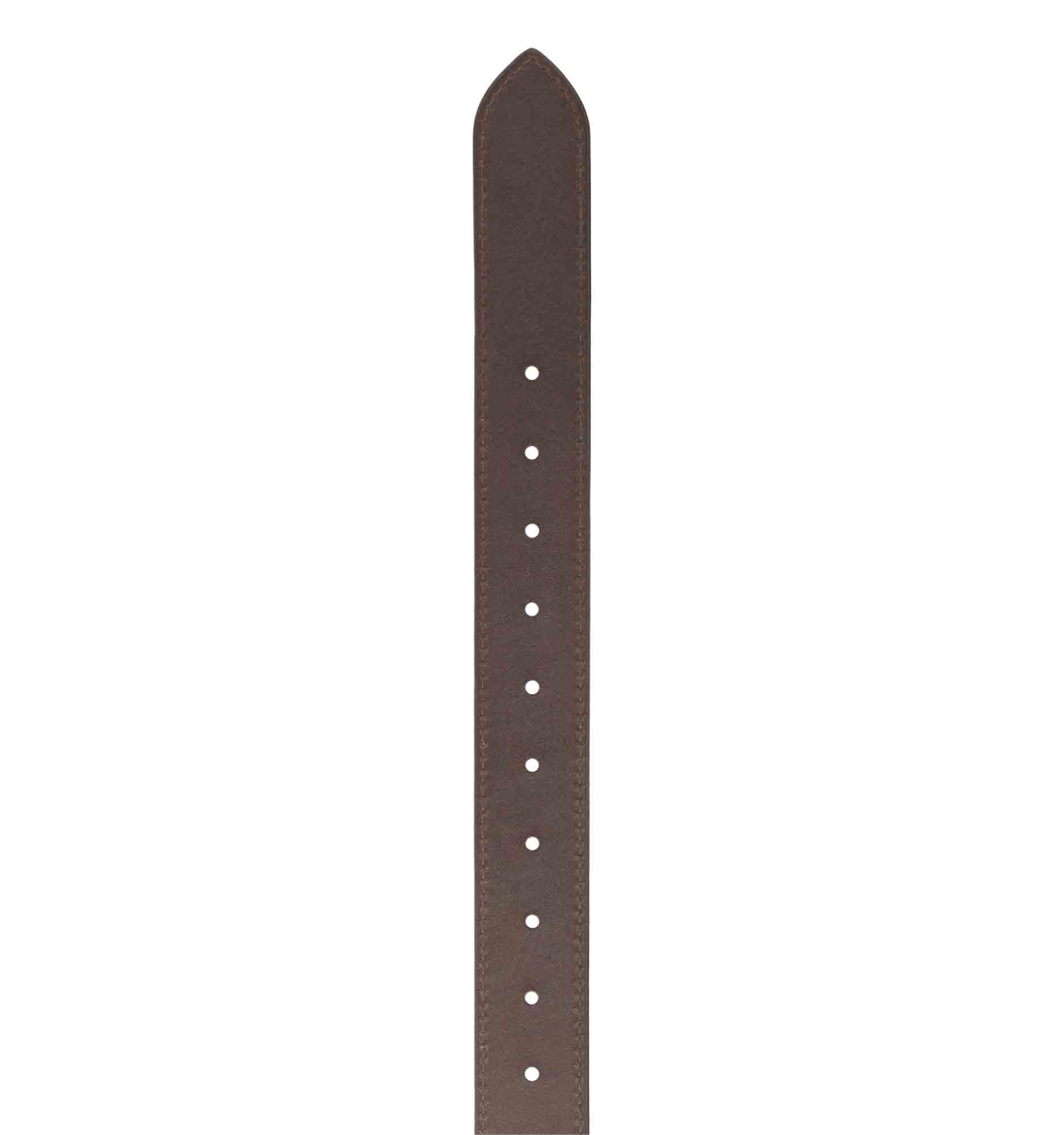 Men's Wrangler 38mm Leather Belt with Textured Roller Buckle