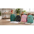 thumbnail image 7 of 15 Inch Fun Printed Backpack with Front Zippered Pocket & Padded Adjustable Shoulder Straps in Radiant Rainbows, 7 of 7