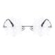 thumbnail image 1 of Gafas de sol divertidas Macarena con forma de copo de nieve, 1 of 8