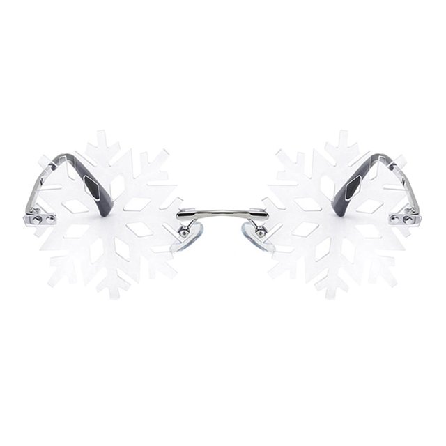 de sol de Navidad de accesorios colores último de regalos para niños Cro Soledad gafas de sol con forma de copo de nieve