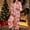 6-Red, variant on Women Christmas Pajamas Holiday Cute Print Long Sleeve Button down Sleepwear Nightwear Warm Womens Pajamas Cozy Loungewear