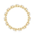 thumbnail image 2 of Rosec Jewels Lab Diamond Wedding Anniversary Ring - Full Eternity Band Ring - EF-VS Quality, 14K Yellow Gold, US 5.50, 2 of 8