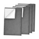 thumbnail image 5 of 4 paños de limpieza para joyas, paños de pulido para pulir plata, microfibra suave. Gris oscuro, 5 of 9