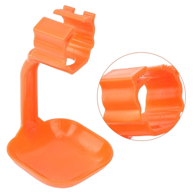 Bebedero de Agua para Pollo Bebedero para Gallinas Y Aves de Corral 10 Tazas para Bebederos de Pezones de Pollo Bebedero para Colgar Taza Doblado Suministros para la Granja del ANGGREK Otros