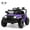 Purple, variant on Costway 12V Kids Ride on Truck Car Battery Powered Electric Vehicle with Remote Control White
