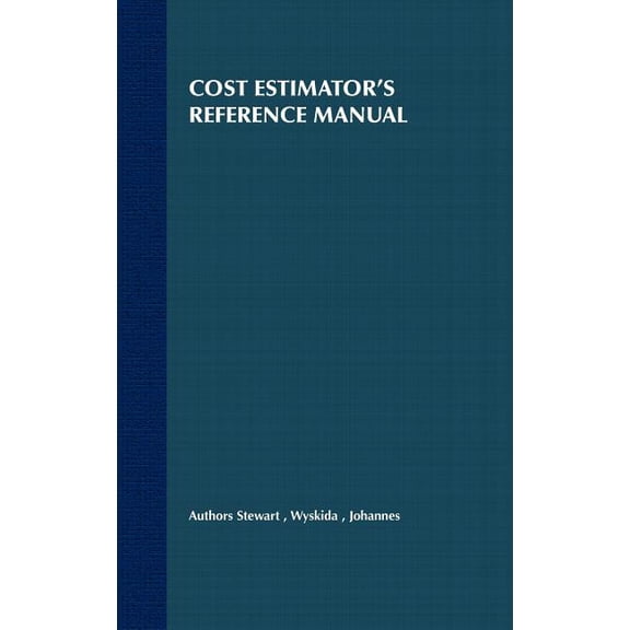 New Dimensions in Engineering Cost Estimator's Reference Manual, Book 15, (Hardcover)