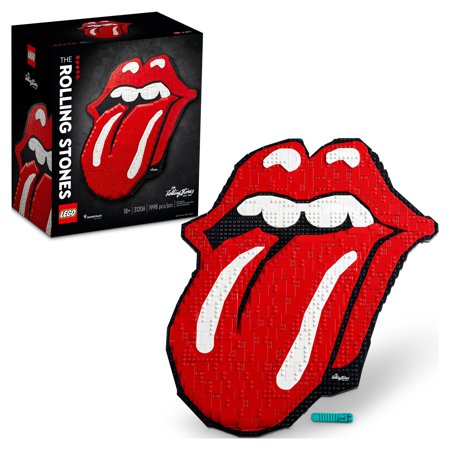 UPC: 0673419356053 | LEGO Art The Rolling Stones 31206 Logo Wall Décor Building Set for Adults  Gift for Men  Women  Husband  Wife  Music Fans  DIY Home or Office 3D Decoration  60th Anniversary Collectors Set