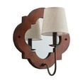 thumbnail image 2 of Wood Wall Sconces,Retro Industrial Lantern Bedside Wall Sconce Lighting Fixture for Bedroom, Hallway, Entryway, 2 of 11