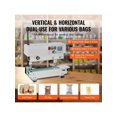 thumbnail image 3 of Continuous Bag Band Sealing Machine, 0.24-0.47 In/6-12 Mm Seal Width, Horizontal Band Sealer Machine With Digital Temperature Control, Bag Sealer For 0.02-0.8 Mm Plastic Bags, Inflation Function, 3 of 10