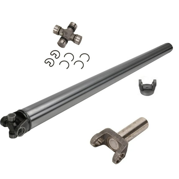 Speedway Motors U-Weld-It Custom Steel Driveshaft Kit 1310 Series 2-1/2 Inch OD DOM Tubing GM 27 Spline Slip Yoke Included Ready to Finish Design