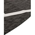 thumbnail image 6 of Unique Loom Outdoor Modern Collection Area Rug - Checker (12' Round Black and White), 6 of 8