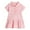 Pink, variant on KYAIGUO Toddler Girls Short Sleeve Dress 2-8 Years Cotton Casual Summer Printed T Shirt Knitted Dresses for Kids
