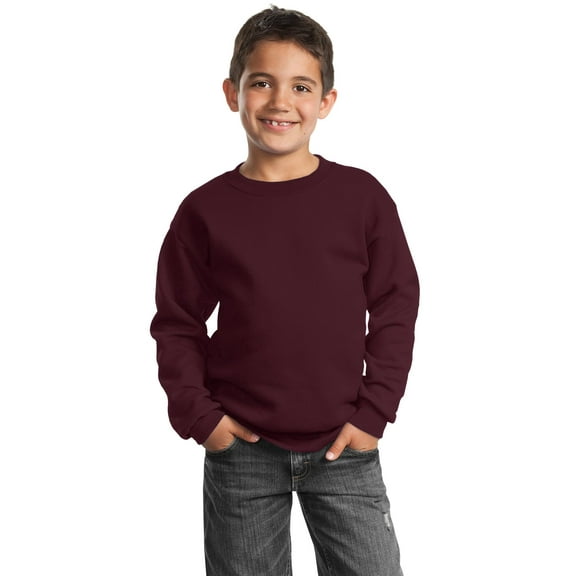 Port & Company Boys' Crewneck Sweatshirt