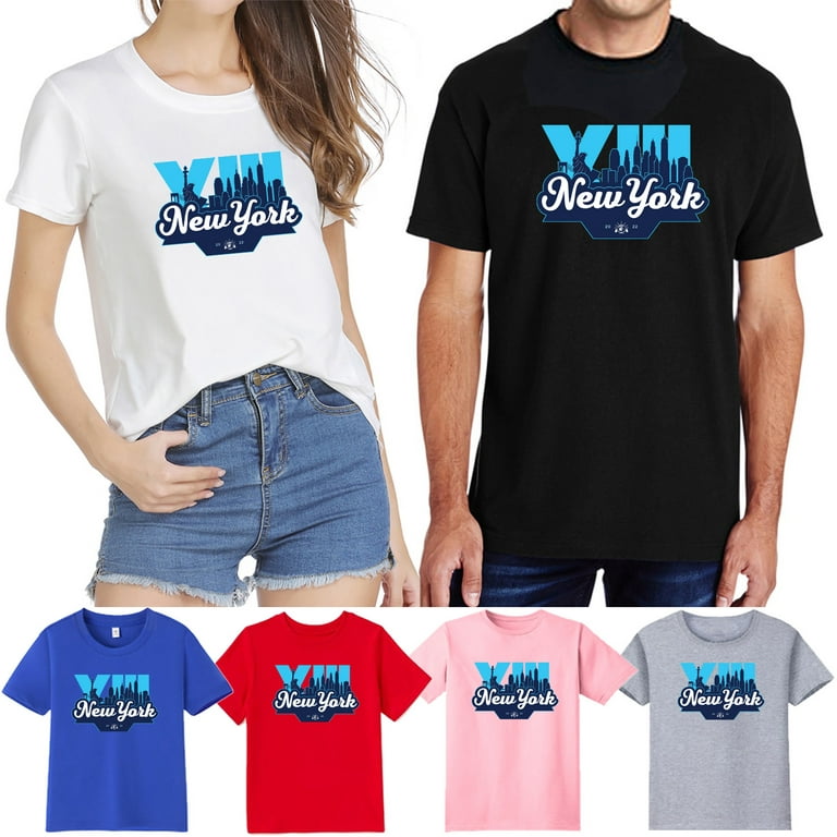 Blue Shirts for Men, Women & Kids