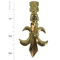 thumbnail image 3 of Royal Designs Fan Pull Chain with Fleur De Lis Finial – Polished Brass, 3 of 3