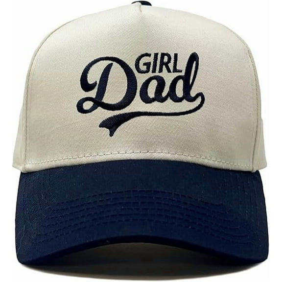 Girl Dad Hat, Embroidered Trucker Cap for Proud Fathers, Funny Baseball Hat Gift for Dad of Daughters, Stylish Snapback for Girl Dads