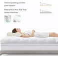 thumbnail image 6 of Mattress Topper King,Extra Thick Mattress Pad Cover for Back Pain,Cooling Mattress Protector with 8-21 Inch Deep Pocket,Overfilled Down Alternative Filling, 6 of 7