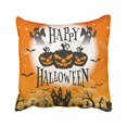 thumbnail image 1 of RYLABLUE Fun And Scary Happy Halloween Throw Pillow Covers Cushion Cover Case 18x18 Inches Pillowcases Two Side, 1 of 1
