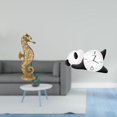 thumbnail image 2 of Escultura De Panda De Resina Dorada, Adorno De Reloj Para Oficina, Dormitorio, Sala De Estar, Chimenea, Moderna Y Bonita Decoración Del Hogar, Estatua De Regalo, 2 of 8