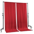 thumbnail image 2 of Cortinas de poliéster con telón de fondo de 3 x 3 m, color rojo AK TRADING, 2 of 9