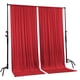 thumbnail image 2 of Cortinas de poliéster con telón de fondo de 3 x 3 m, color rojo AK TRADING, 2 of 9