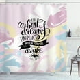 thumbnail image 1 of Ambesonne Dream Shower Curtain, Aquarelle Paint Smear Motif, 69"Wx75"L, Multicolor, 1 of 3