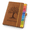 Brown, variant on Seagreen Address Book with Colorful Alphabetical Tabs, 5.8" x 8.4"