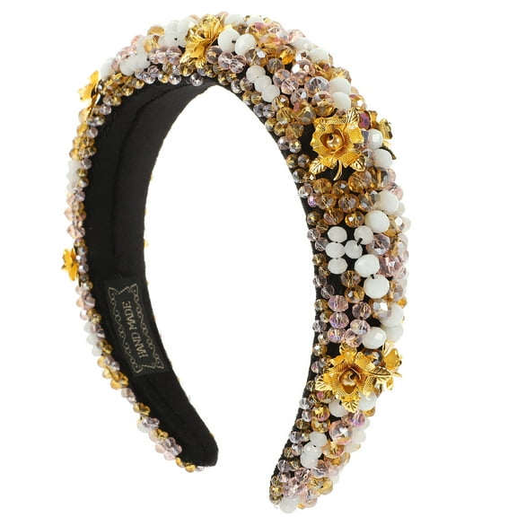 GOOHOCHY Pink Headband Girl's Hairband Elegant Headdress Miss 16x16cm