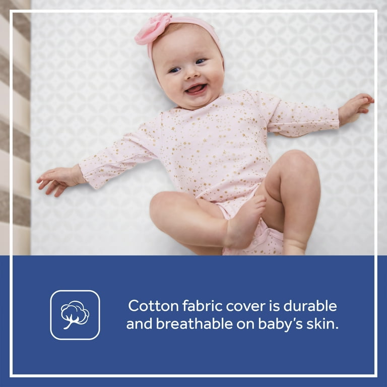 VEVOR Crib Mattress, Two-sided Breathable Toddler Mattress of