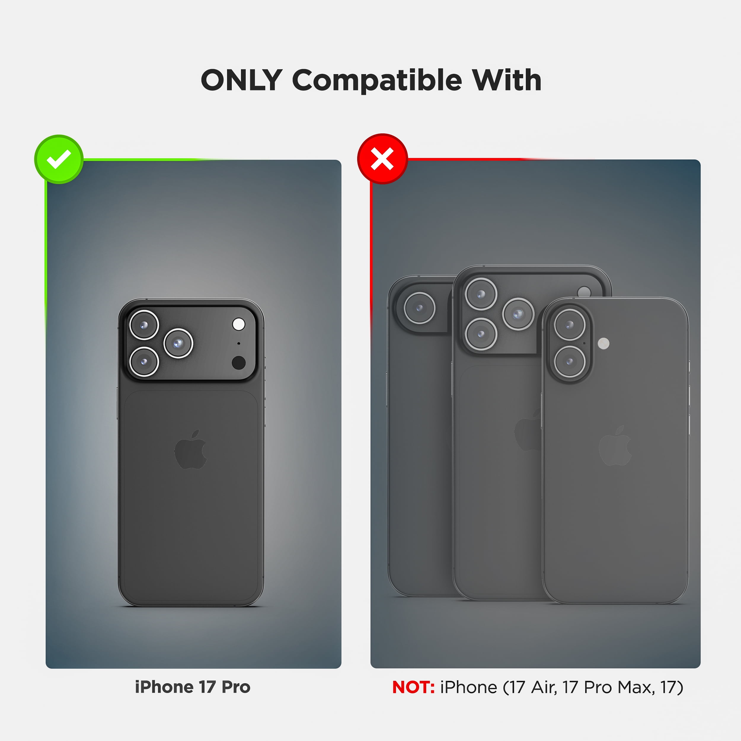 Encased for iPhone 17 Pro Waterproof Case with Camera Control Capture Button [IP-68] Full Body Protection with Built-in Screen Protector (Compatible with MagSafe)