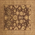 thumbnail image 1 of Ahgly Company Indoor Square Oriental Brown Industrial Area Rugs, 8' Square, 1 of 4