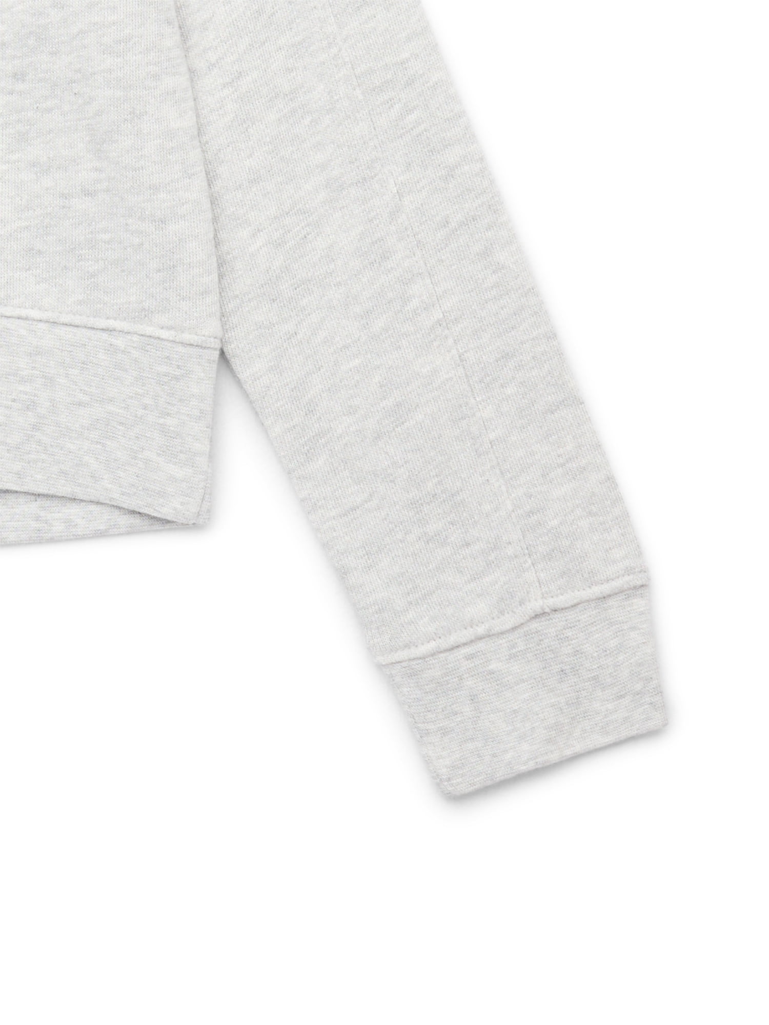 Athletic Works Girl's Active Core Fleece Crewneck Sweatshirt, Sizes 4-18 & Plus