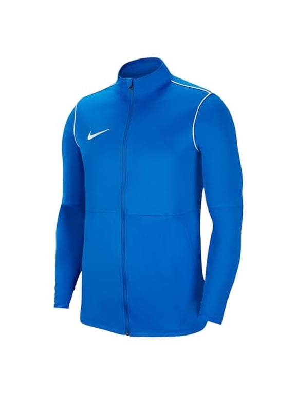 M Nk DRY PARK20 TRK JKT K Sport Jacket - Royal Blue/White/White (Large)