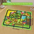 thumbnail image 5 of Kids Rug Car Rug for Toy Cars,Farm Life Road Traffic for Playroom Kid Car Road Rug Village Map Play Mat Non-Slip Washable Play Rug for Toddler Boy Family Tummy Time Playtime, 5 of 7