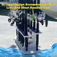 thumbnail image 6 of Rush Creek Creations Salty Marine Grade Fishing Rod Storage Rack, Holds 11 Rods, 6 of 11