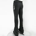thumbnail image 4 of LIUHUO Figure Skating Pants Girls Women Fleece Polyster Skate Pants for Ice Skating Practice Performance Quality Crystals, 4 of 7