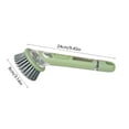 thumbnail image 3 of Soap Dispensing Dish Brush Storage Set,Good Grips Soap Dispensing Dish Scrub Brush,Cleaning Brush,Kitchen Brush with Holder for Pot Pan Sink Cleaning, 3 of 6