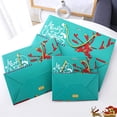 thumbnail image 4 of de 12 Bolsas navideñas, Bolsas navideñas con asas, Bolsas navideñas de papel, Bolsas navideñas de regalo para envolver regalos, artículos para fiestas, 4 of 5