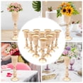thumbnail image 3 of 10 Pcs Wedding Centerpieces for Table, Metal Gold Trumpet Flower Vases for Party Celebration Wedding Decoeation, 3 of 8