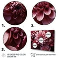 thumbnail image 3 of Designart Mums Oversized framed wall art decor, Mums framed wall Art, Mesmerizing Pink Mums I , Pink Traditional Gold framed wall art, 40x30 inches Gold Frame, 3 of 5
