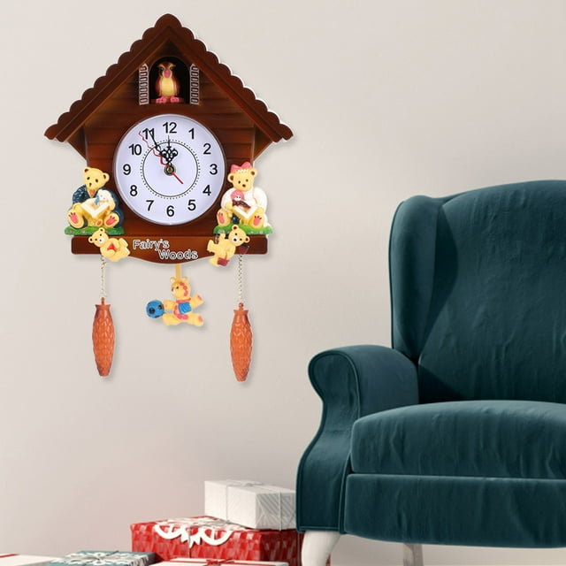Wall Colok,Cuckoo Clock Tree House Vintage Clock Tree House Clock Highly Recommended