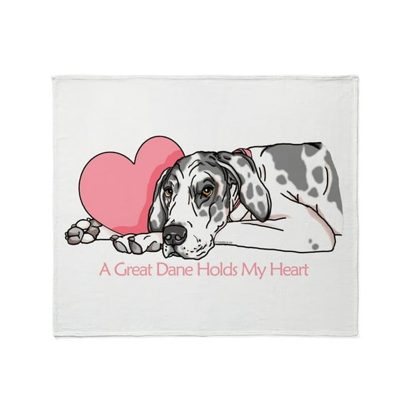 CafePress - Harle UC Holds Heart Throw Blanket - Soft Fleece Throw Blanket, 50"x60" for All Ages