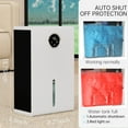 thumbnail image 4 of MotorGenic Dehumidifier for Home - 120 oz Water Tank, Negative Ion Purification, Quiet 30dB, 1000 Sq.ft Coverage Area,Touch Screen & 7-Color LED for Bedroom/Basement​, 4 of 10