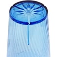 thumbnail image 5 of TrueCraftware- Set of 12 Belize 12 oz. Tumbler/Drinking Cups Blue Polycarbonate-Premium Iced Tea Glasses Stackable Reusable Dishwasher Safe Break-Resistant for Home and Restaurants, 5 of 6