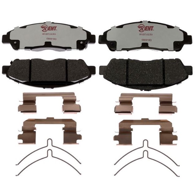 Raybestos Brakes Brake Pad EHT1896H Element3; OE Replacement; Hybrid Technology; Includes Mounting Hardware