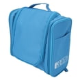 thumbnail image 3 of Hanging Toiletry Bag, Transparent Mesh Wide Carry Handle Travel Toiletry Bag  For Bathroom Blue, 3 of 8