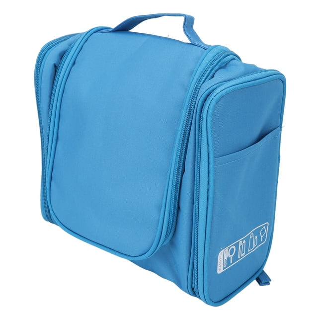 Travel Toiletry Bag, Hanging Toiletry Bag Portable For Bathroom Blue